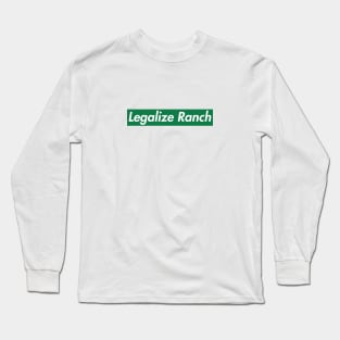 Legalize Ranch supreme boxlogo green Long Sleeve T-Shirt